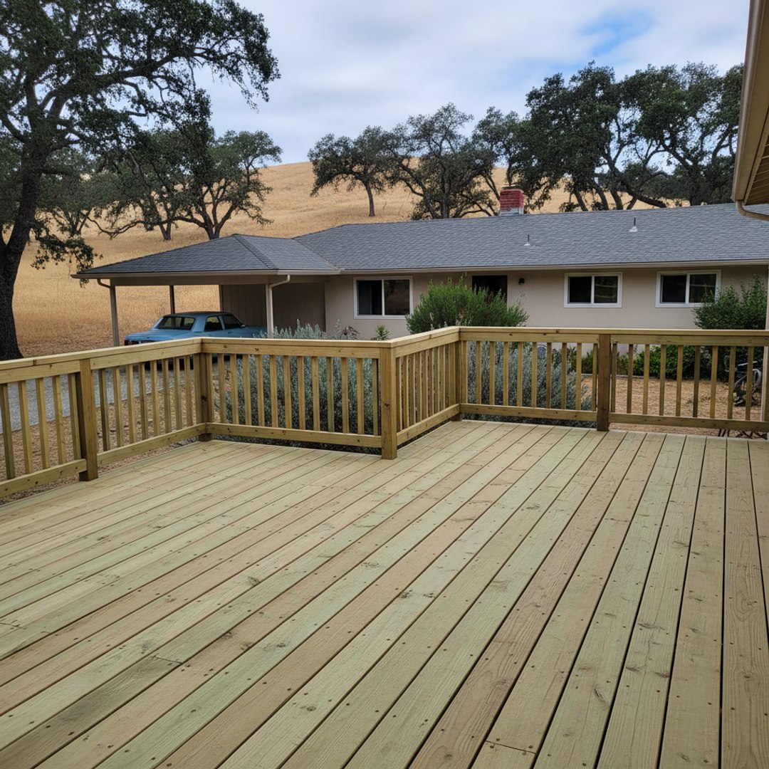 Multi-Level Deck Construction completed by Apex Deck in San Marcos, CA